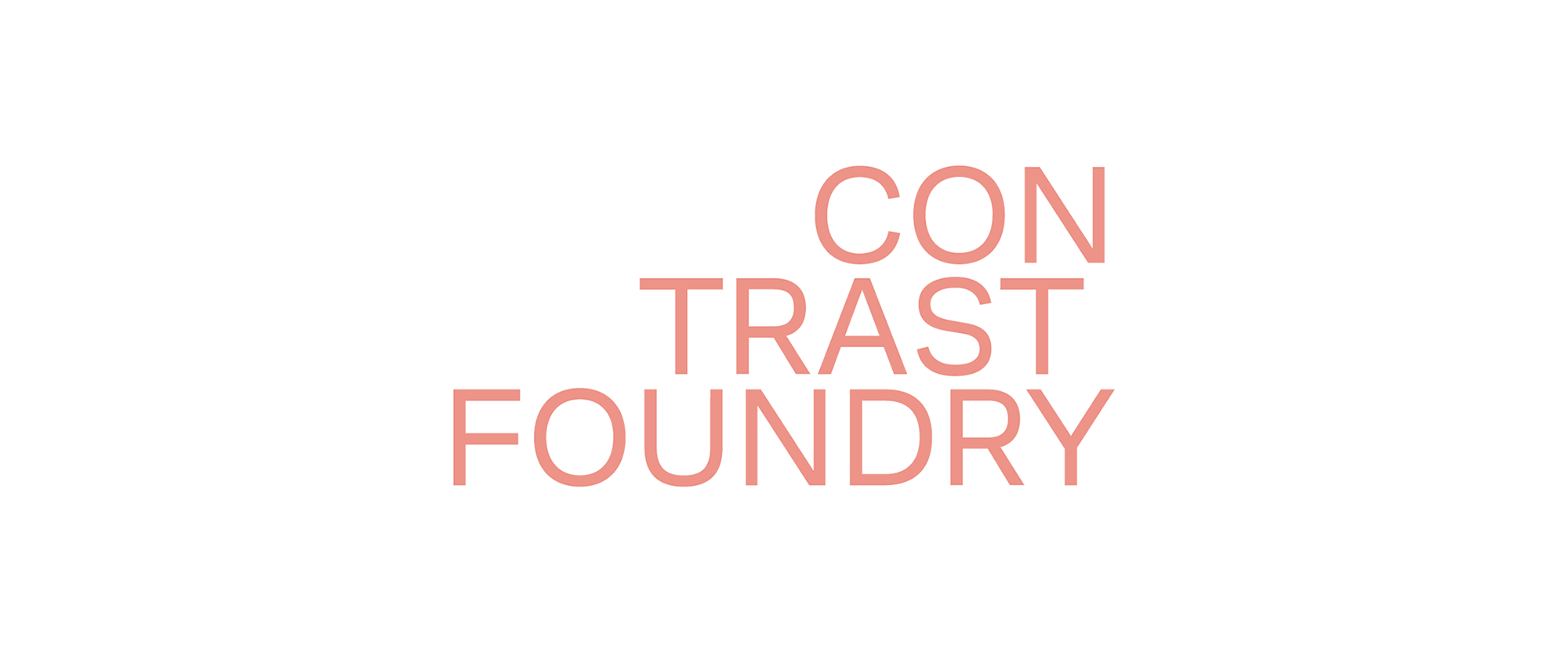 New Logo and Identity for Contrast Foundry by White Russian