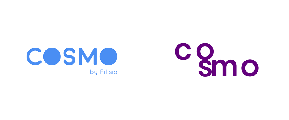 New Logo and Identity for Cosmo by Milton Bottis