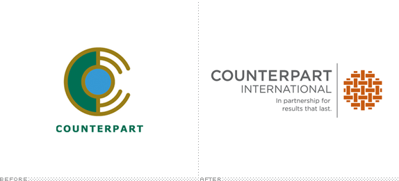 Counterpart Logo, Before and After