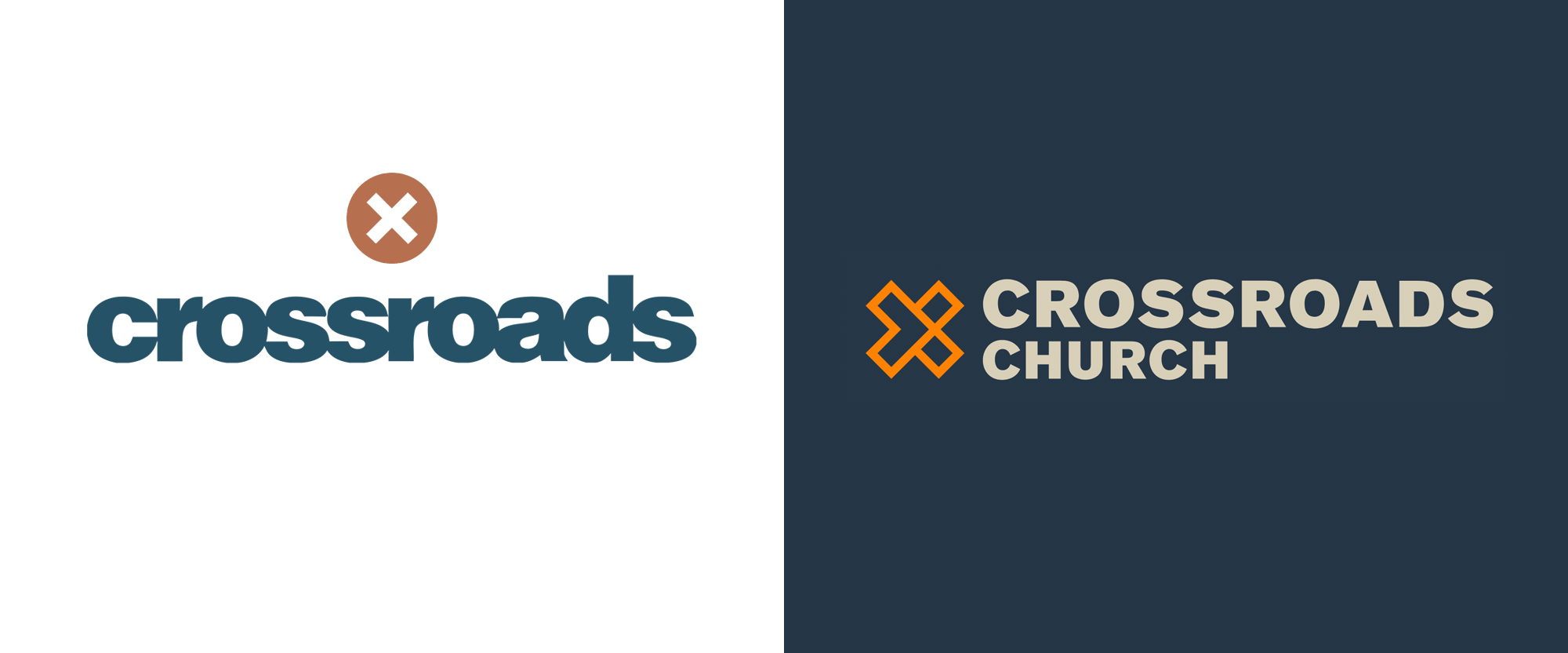 New Logo for Crossroads Church