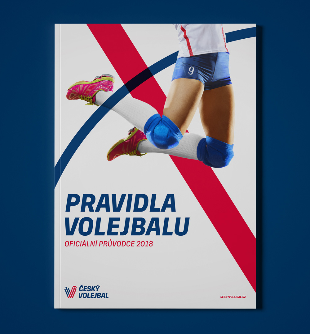New Logo and Identity for Český Volejbalový Svaz by Dynamo Design