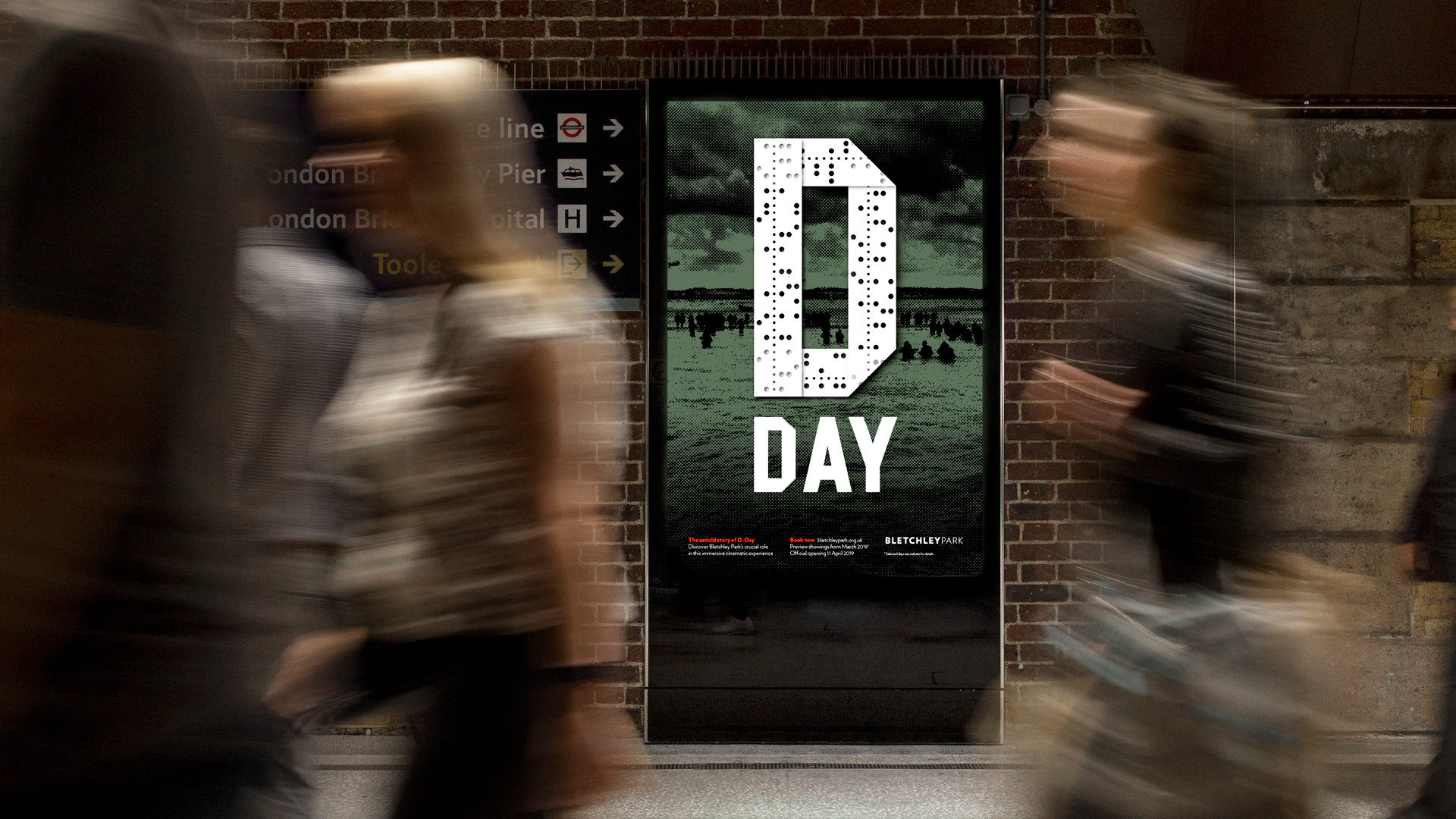New Logo and Identity for D-Day Exhibit by Rose