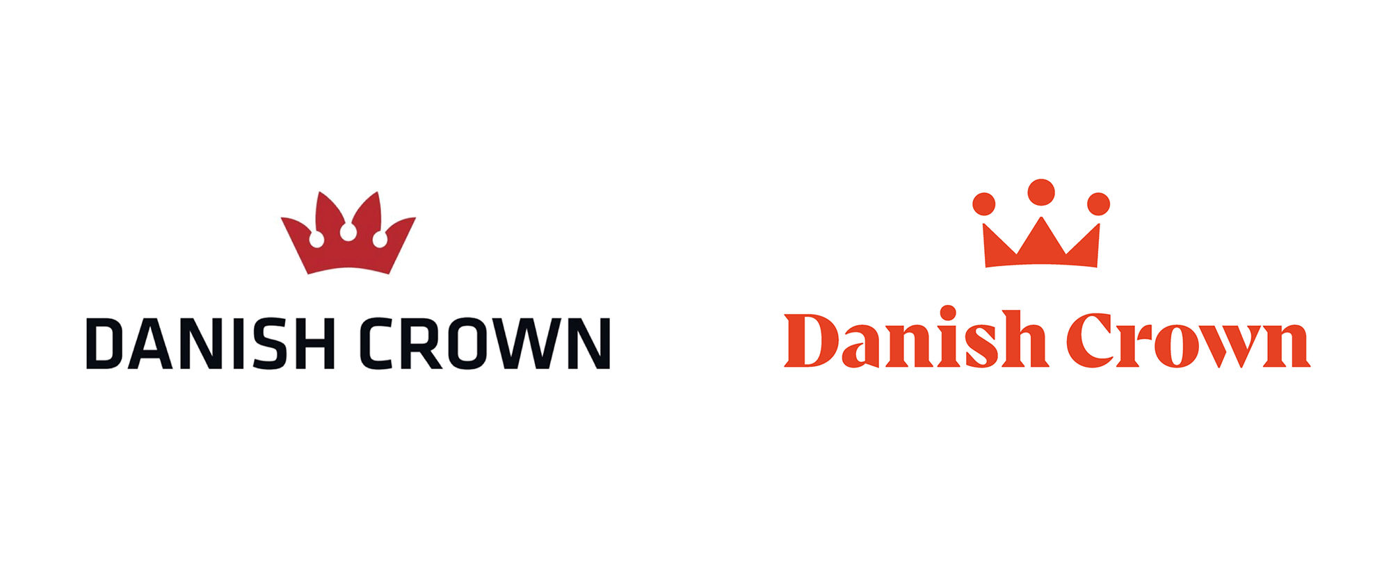 New Logo and Identity for Danish Crown by Kontrapunkt
