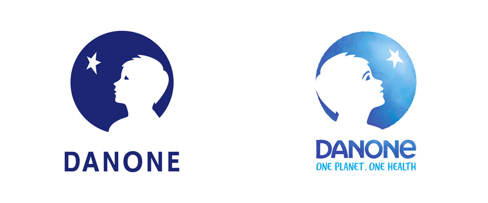 New Logo for Danone by Conran Design Group