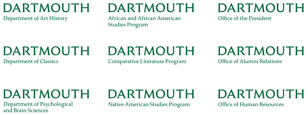 New Logo and Identity for Dartmouth by OCD