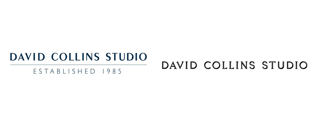 New Logo and Identity for David Collins Studio by Bibliothèque