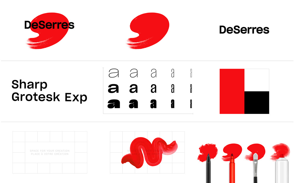 New Logo and Identity for DeSerres by lg2