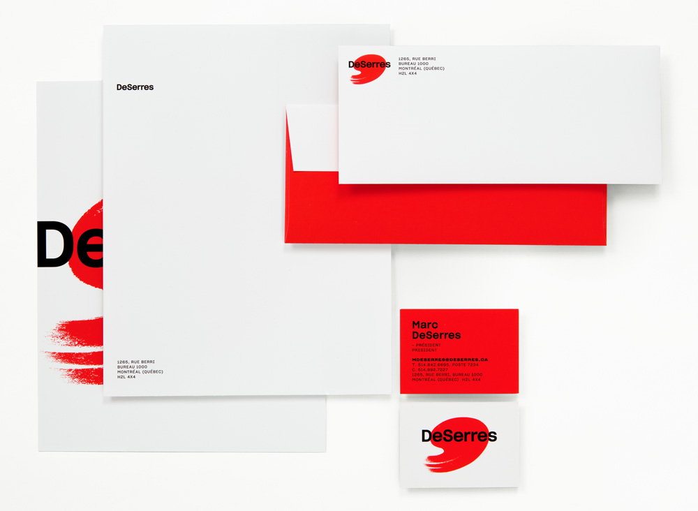 New Logo and Identity for DeSerres by lg2