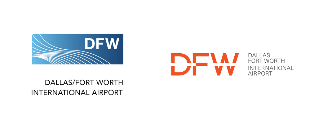 New Logo and Identity for DFW by Interbrand