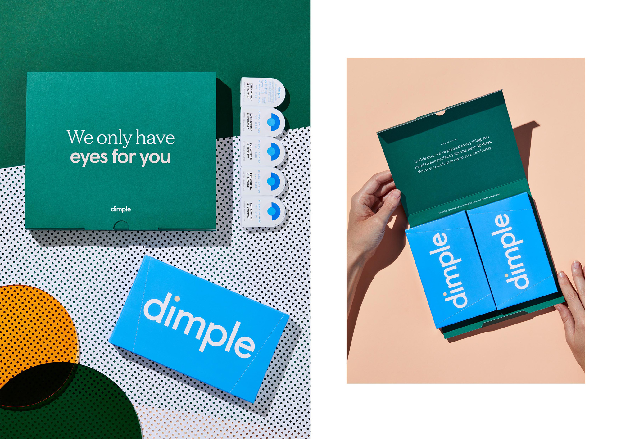 New Logo, Identity, and Packaging for Dimple by Universal Favorite
