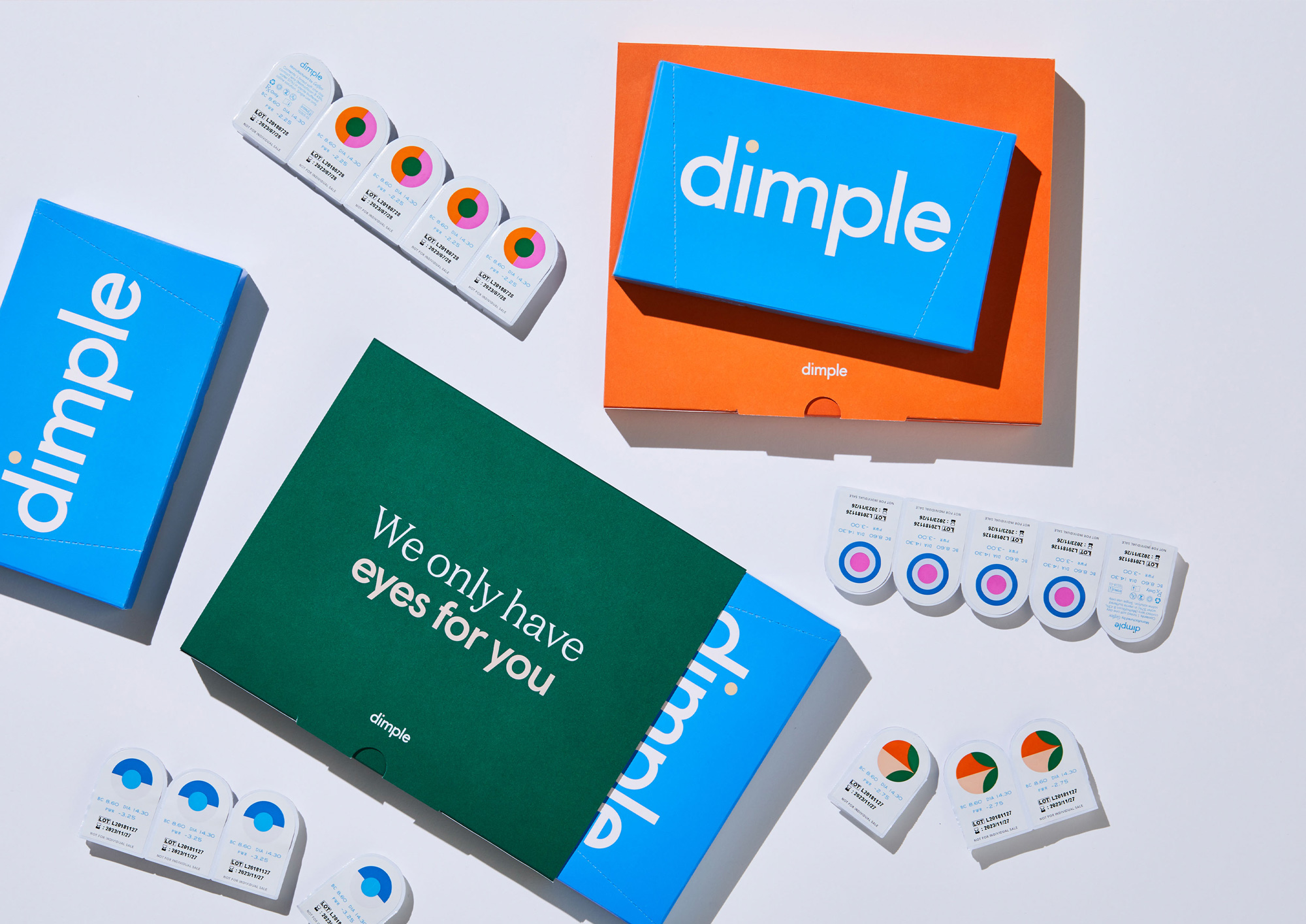 New Logo, Identity, and Packaging for Dimple by Universal Favorite