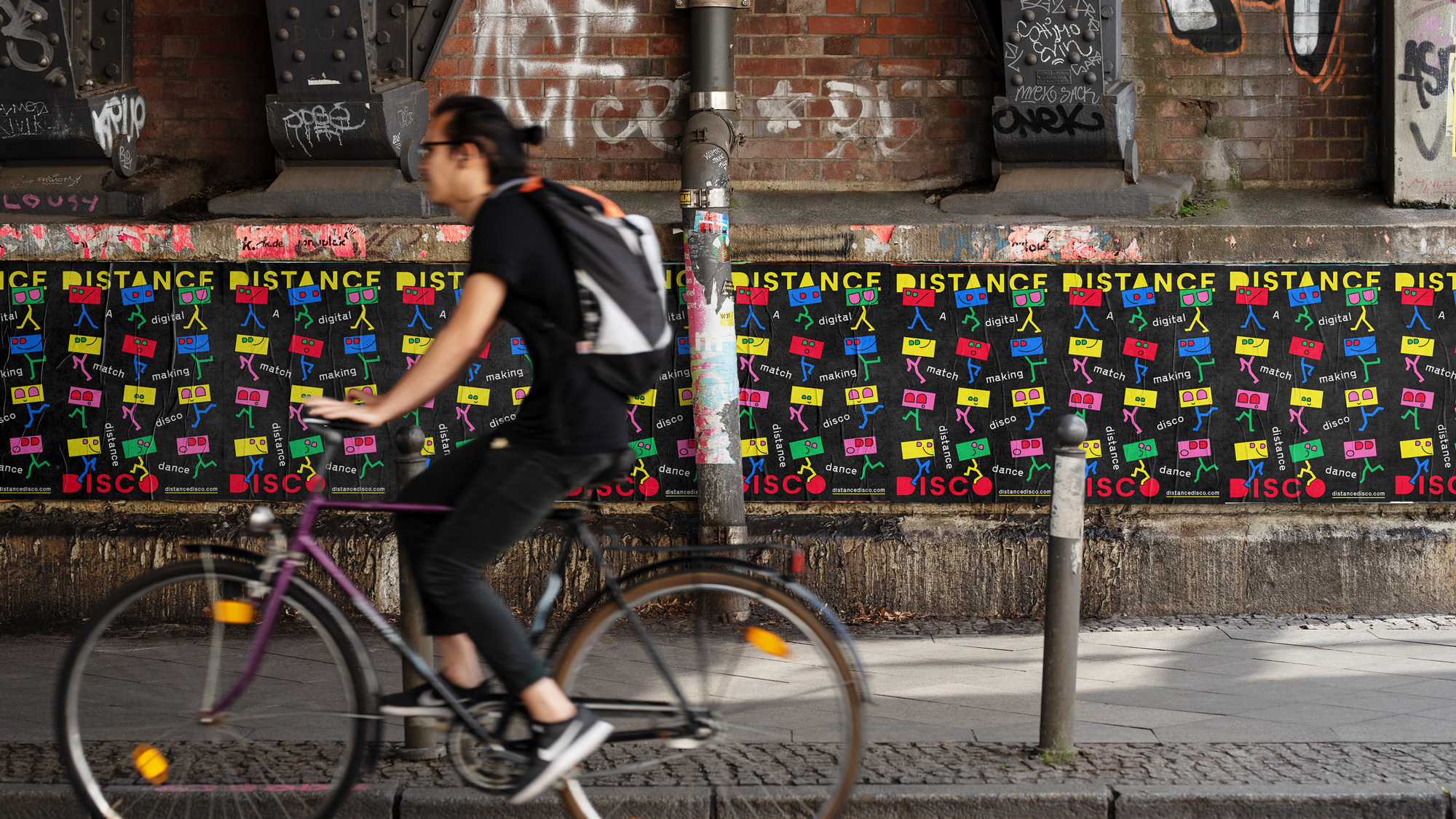 New Logo and Identity for Distance Disco by NIT