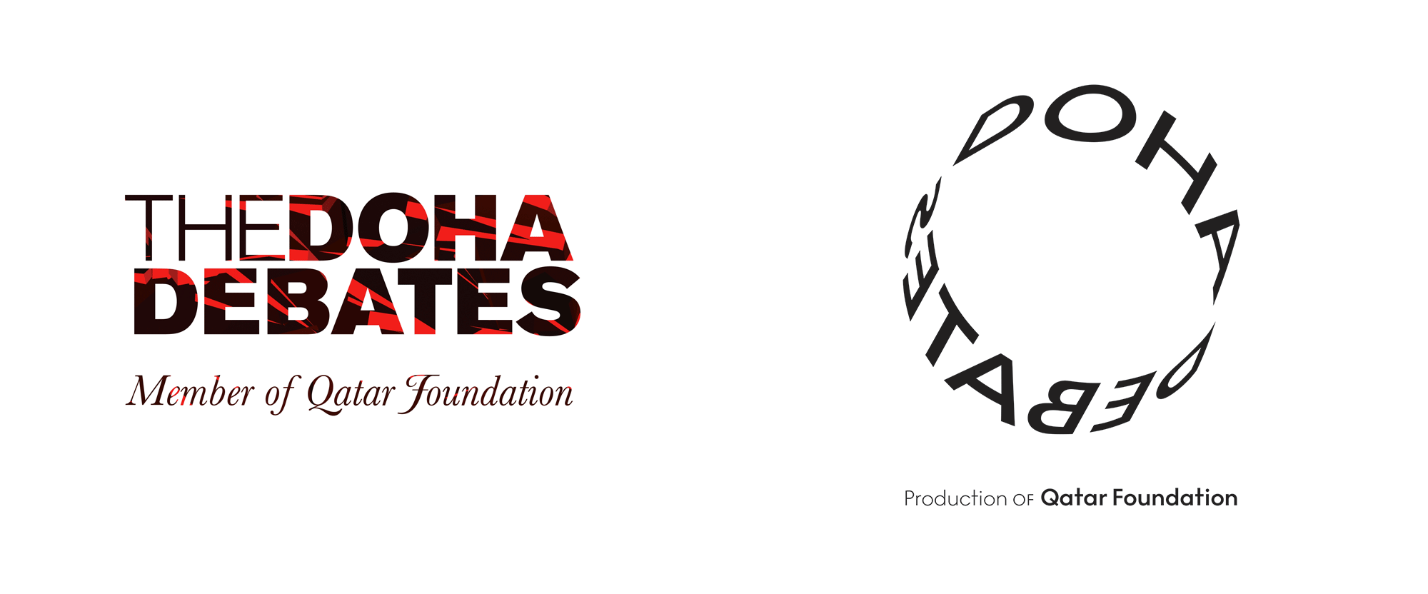 New Logo and Identity for Doha Debates by e-Types