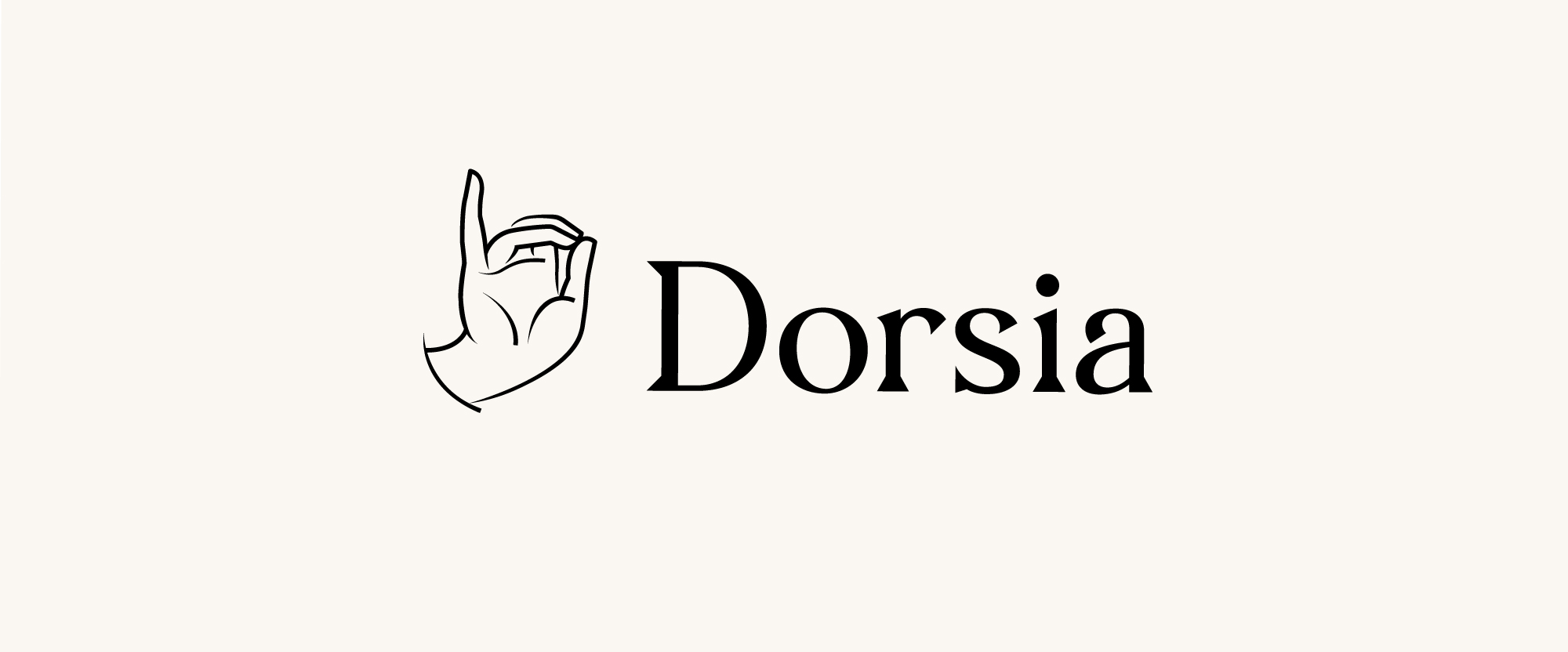 New Logo and Identity for Dorsia by ueno
