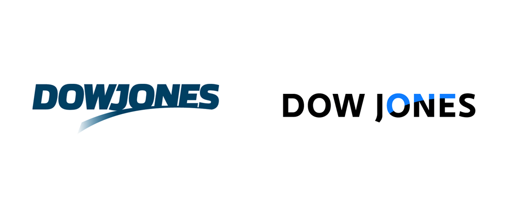 New logo and identity for Dow Jones by STUDIO NEWWORK