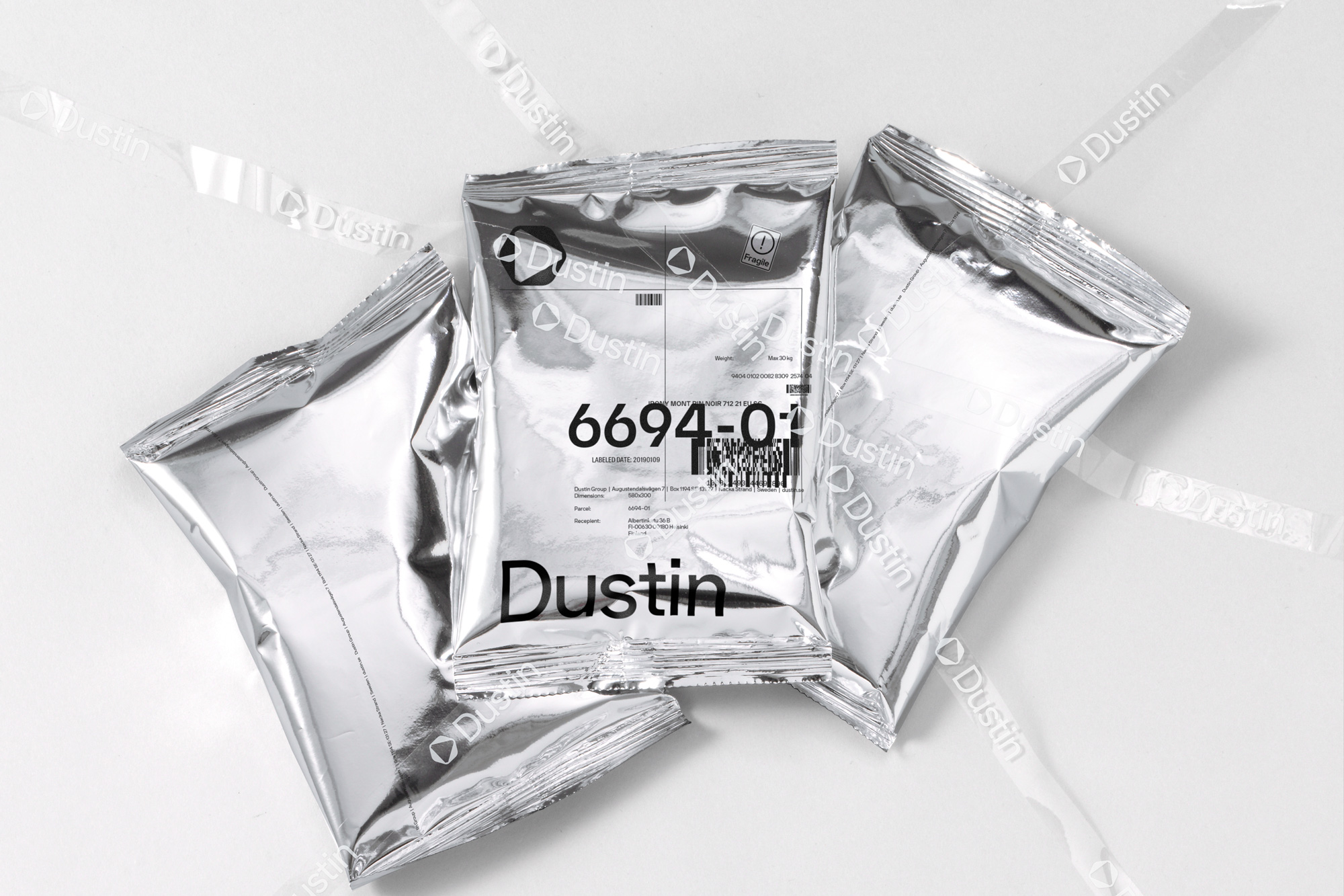 New Logo and Identity for Dustin by Kurppa Hosk