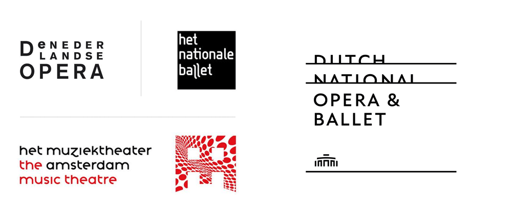 New Logo and Identity for Dutch National Opera & Ballet by Lesley Moore