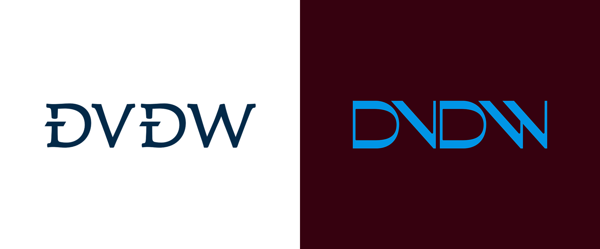 New Logo and Identity for DVDW by Studio Dumbar