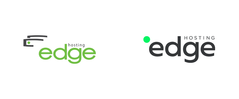 New Logo and Identity for Edge Hosting by Necon