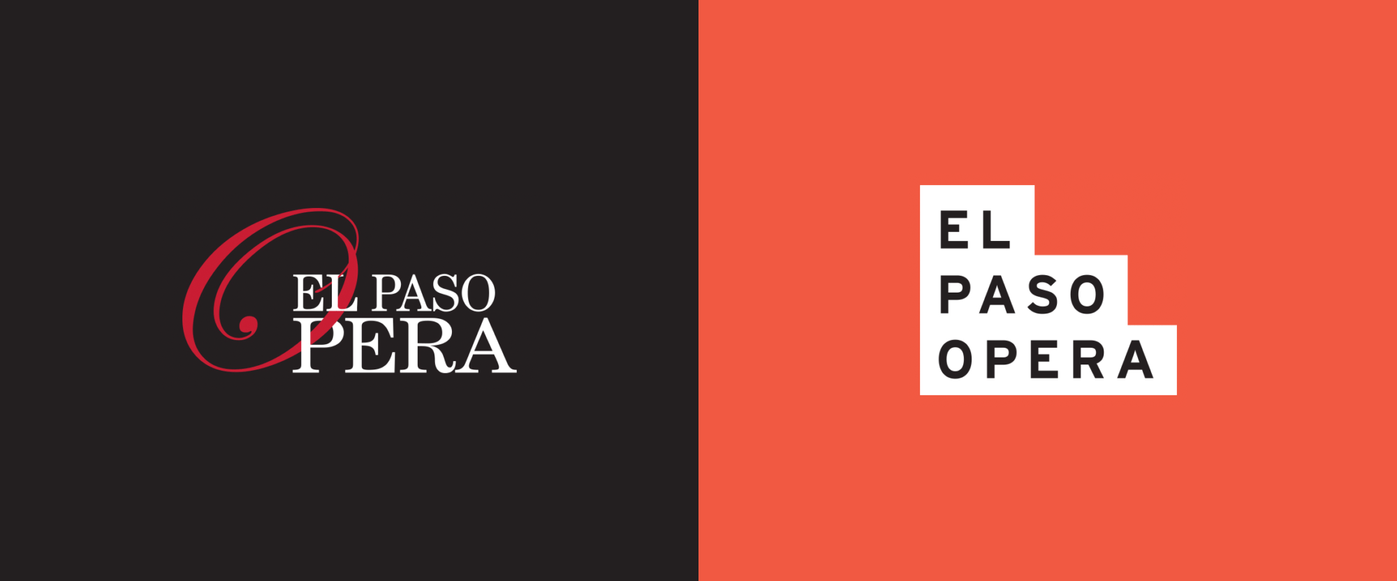 New Logo and Identity for El Paso Opera by Mast