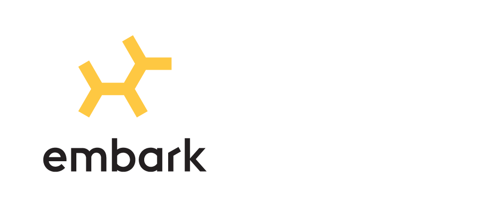 New Logo and Identity for Embark by MetaDesign