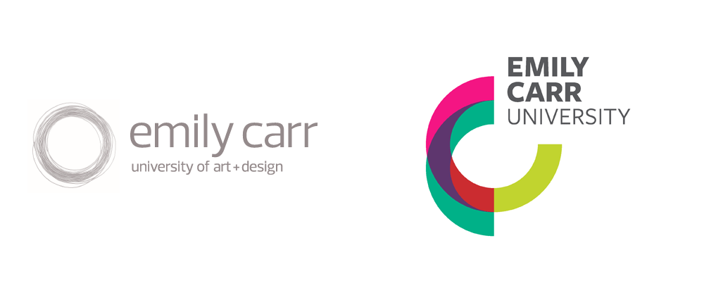 New Logo and Identity for Emily Carr University of Art + Design by Camp Pacific