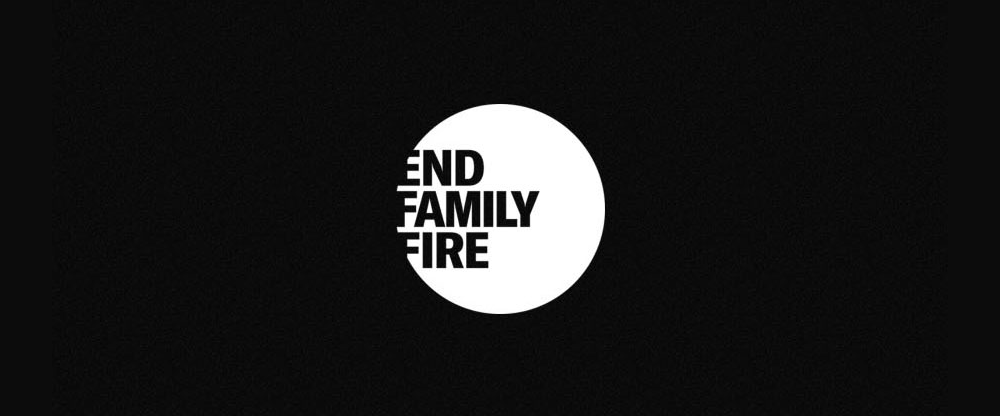 New Logo for End Family Fire by Droga5