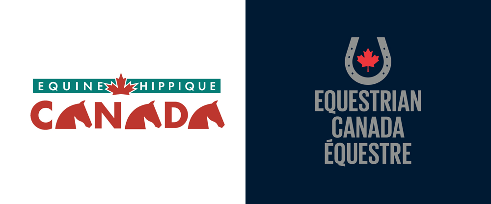 New Logo and Identity for Equestrian Canada by Hulse & Durrell