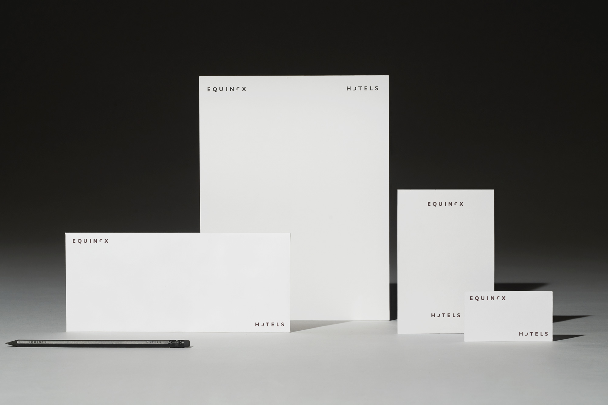 New Logo and Identity for Equinox Hotels by COLLINS