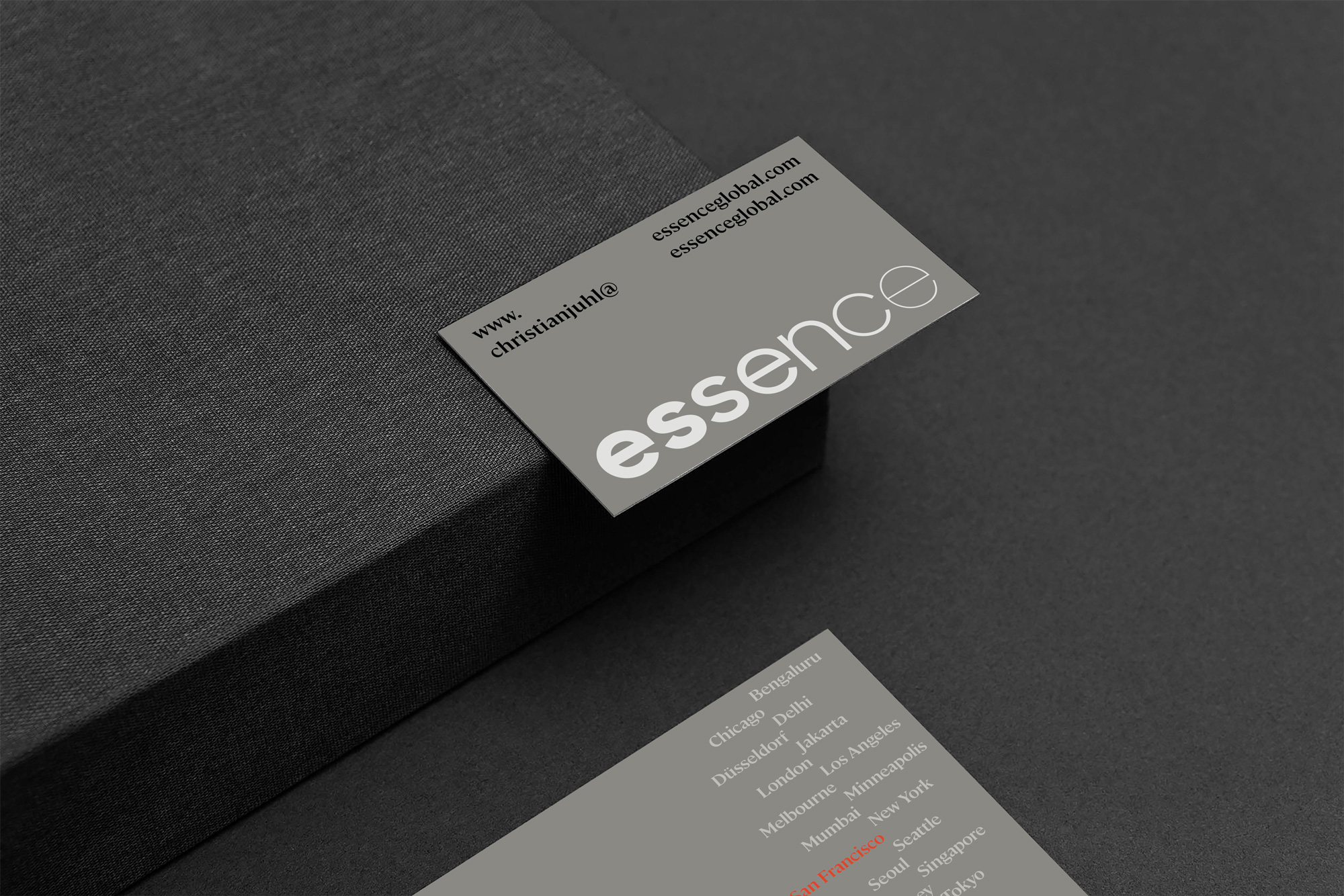 New Logo and Identity for Essence by Ueno