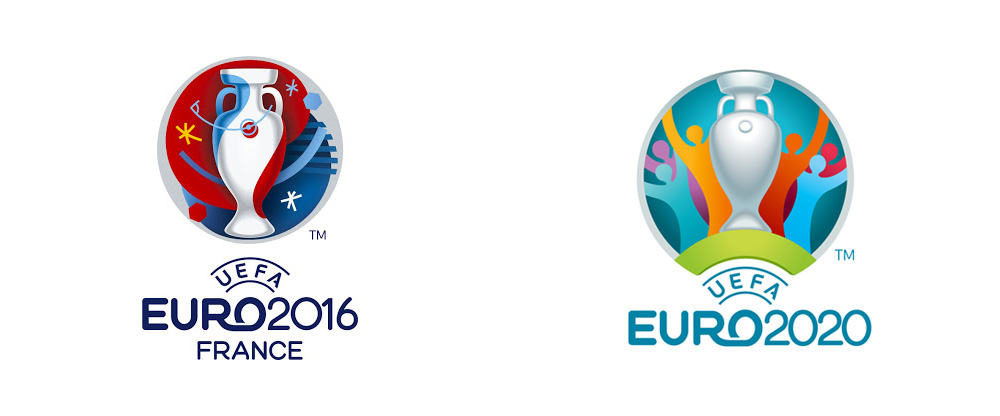 New Logo and Identity for UEFA 2020 by Y&R BRANDING Lisbon
