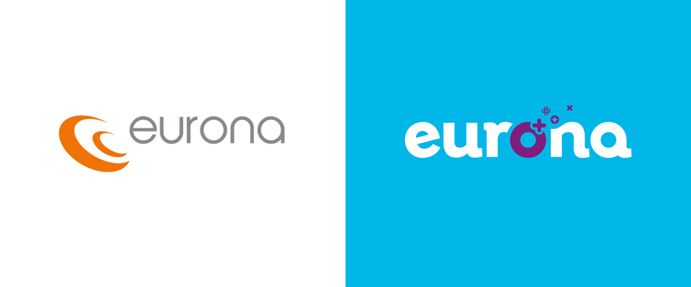 New Logo and Identity for Eurona by Small