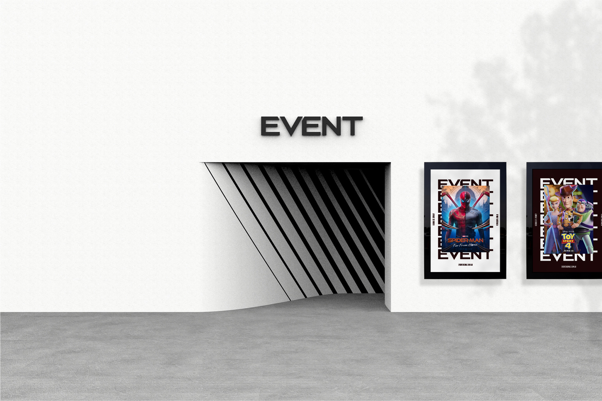New Logo and Identity for Event Cinemas by Landor