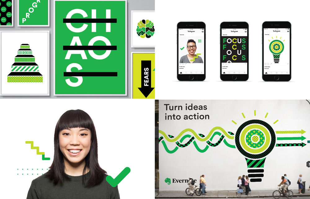 New Logo and Identity for Evernote by DesignStudio and In-house