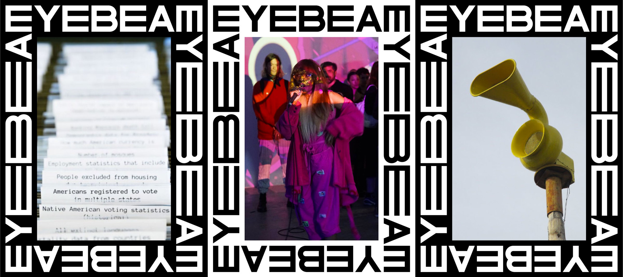 New Logo and Identity for Eyebeam by Mother Design