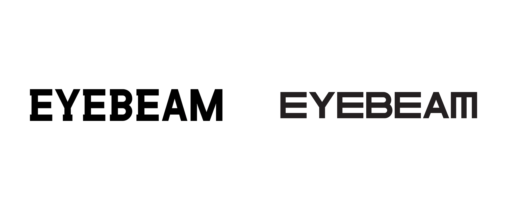 New Logo and Identity for Eyebeam by Mother Design