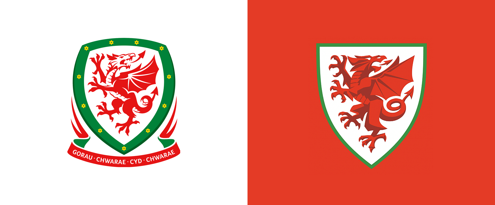 New Logo and Identity for Football in Wales by Bulletproof