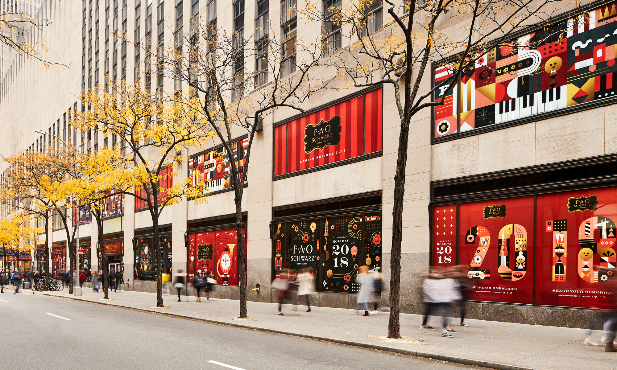 New Logo and Identity for FAO Schwarz by Mattson Creative