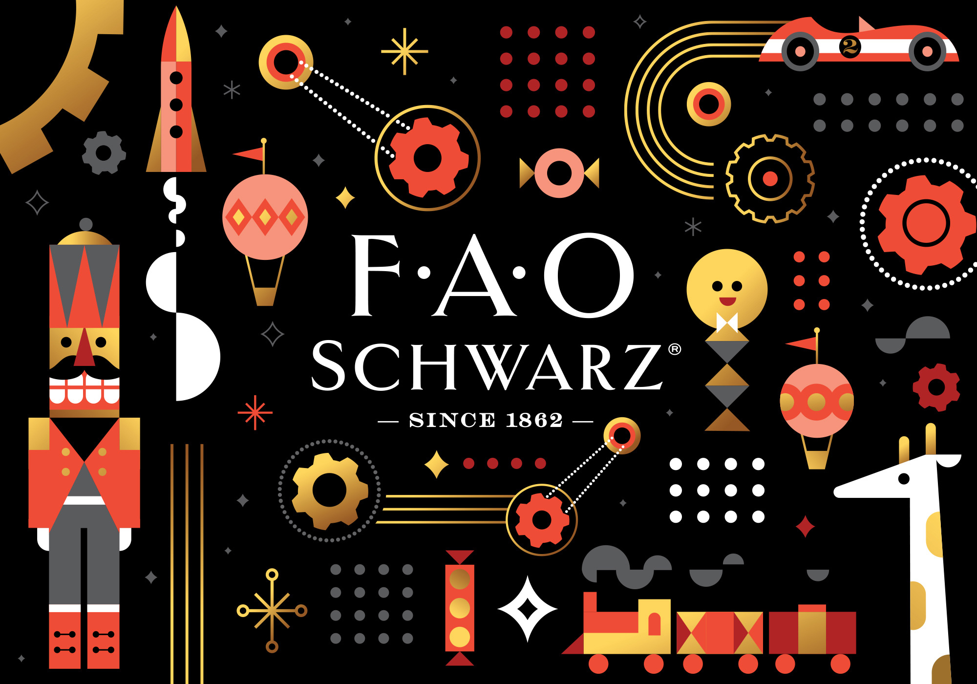 New Logo and Identity for FAO Schwarz by Mattson Creative