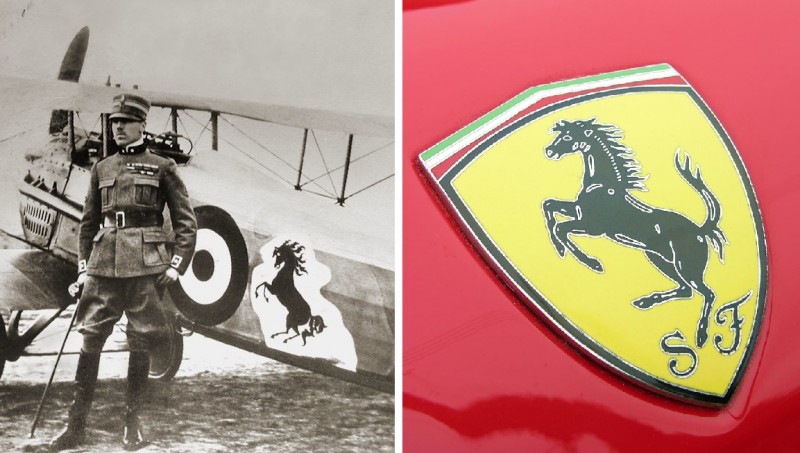 Ferrari Logo Origin