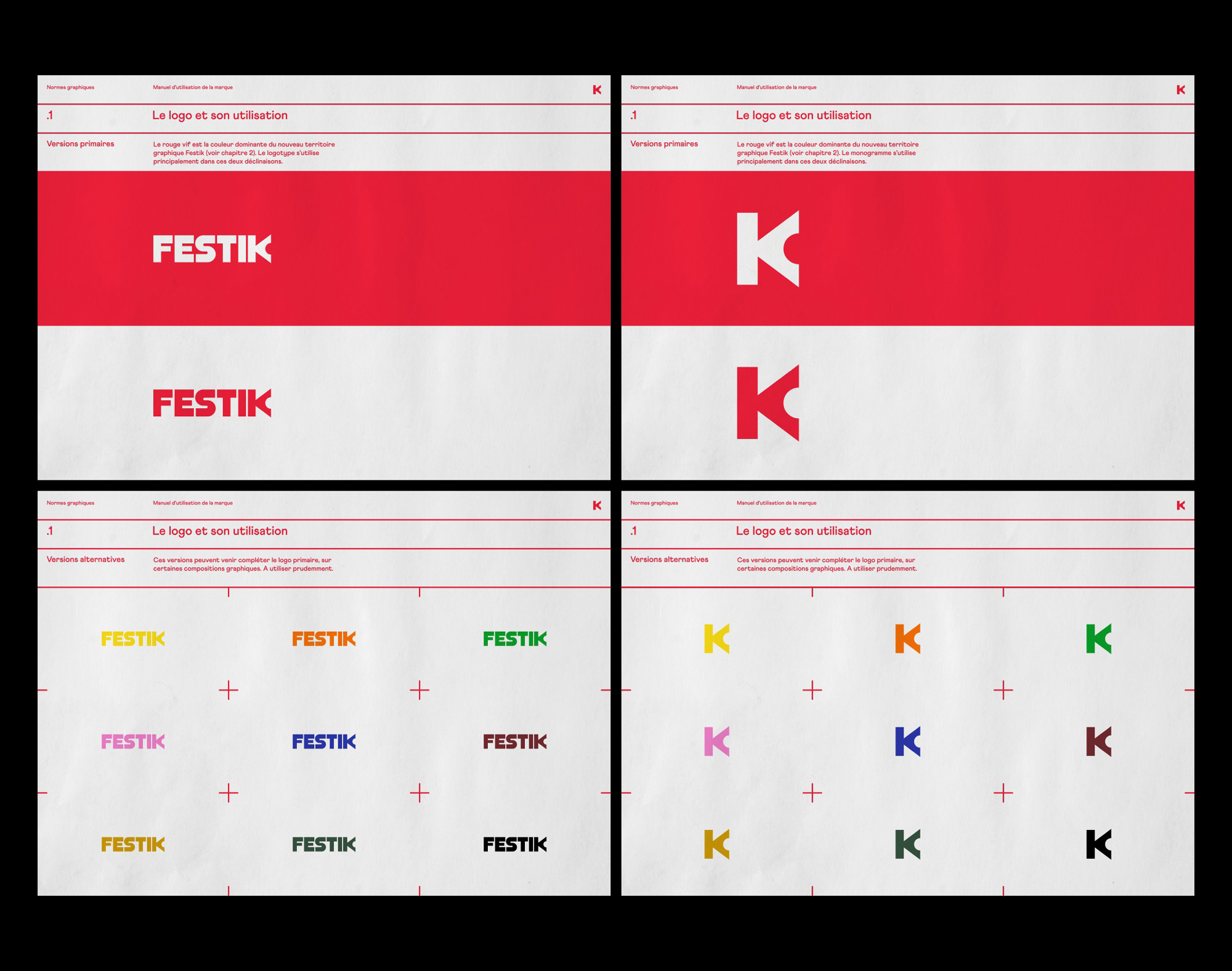 New Logo and Identity for Festik by Brand Brothers