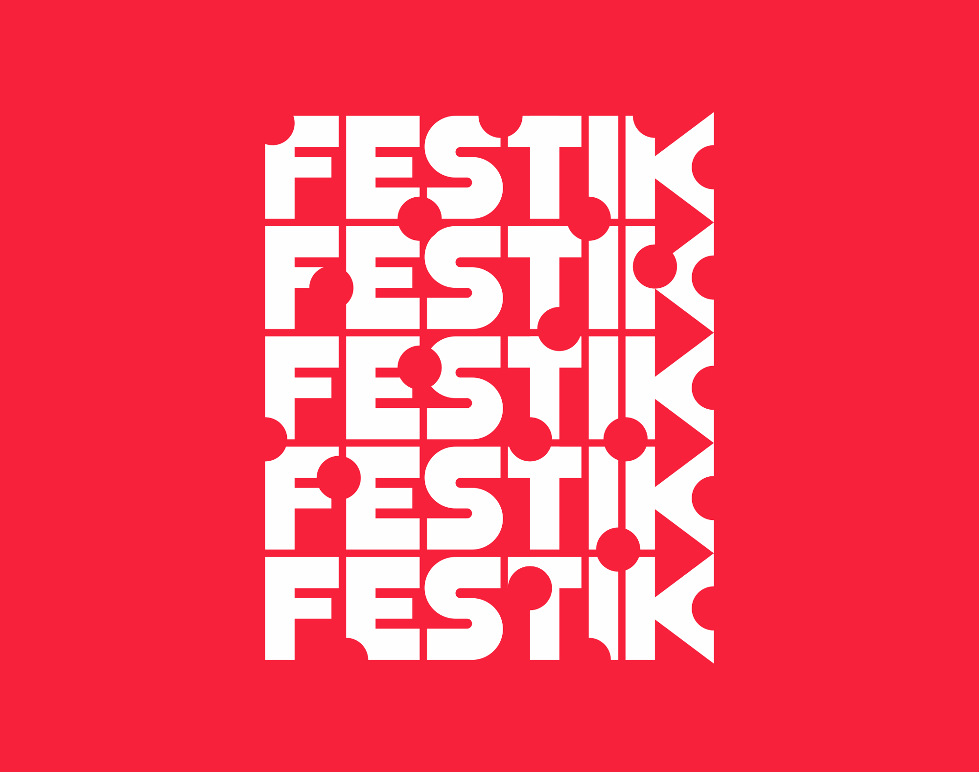 New Logo and Identity for Festik by Brand Brothers