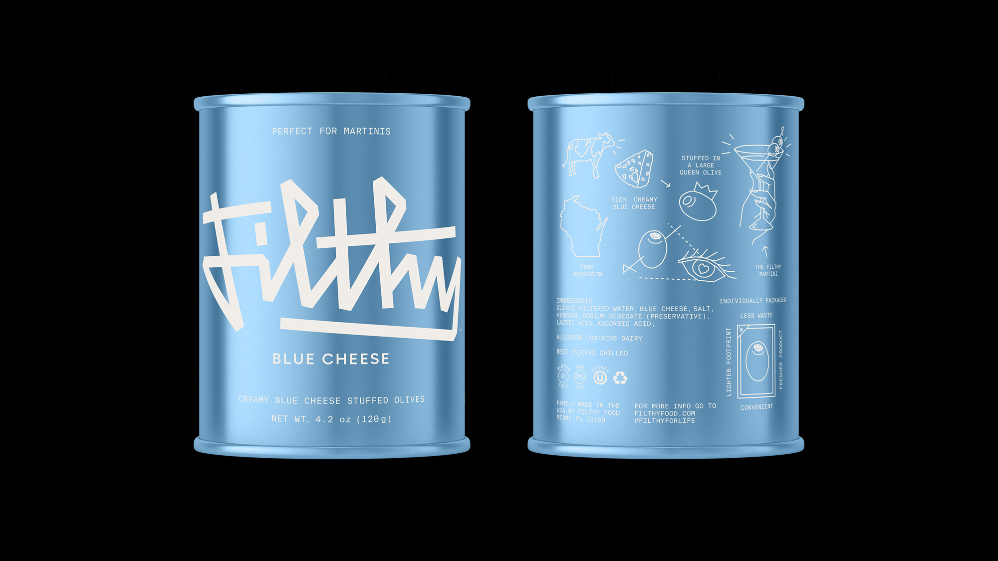 New Logo, Identity, and Packaging for Filthy Food by Mother Design