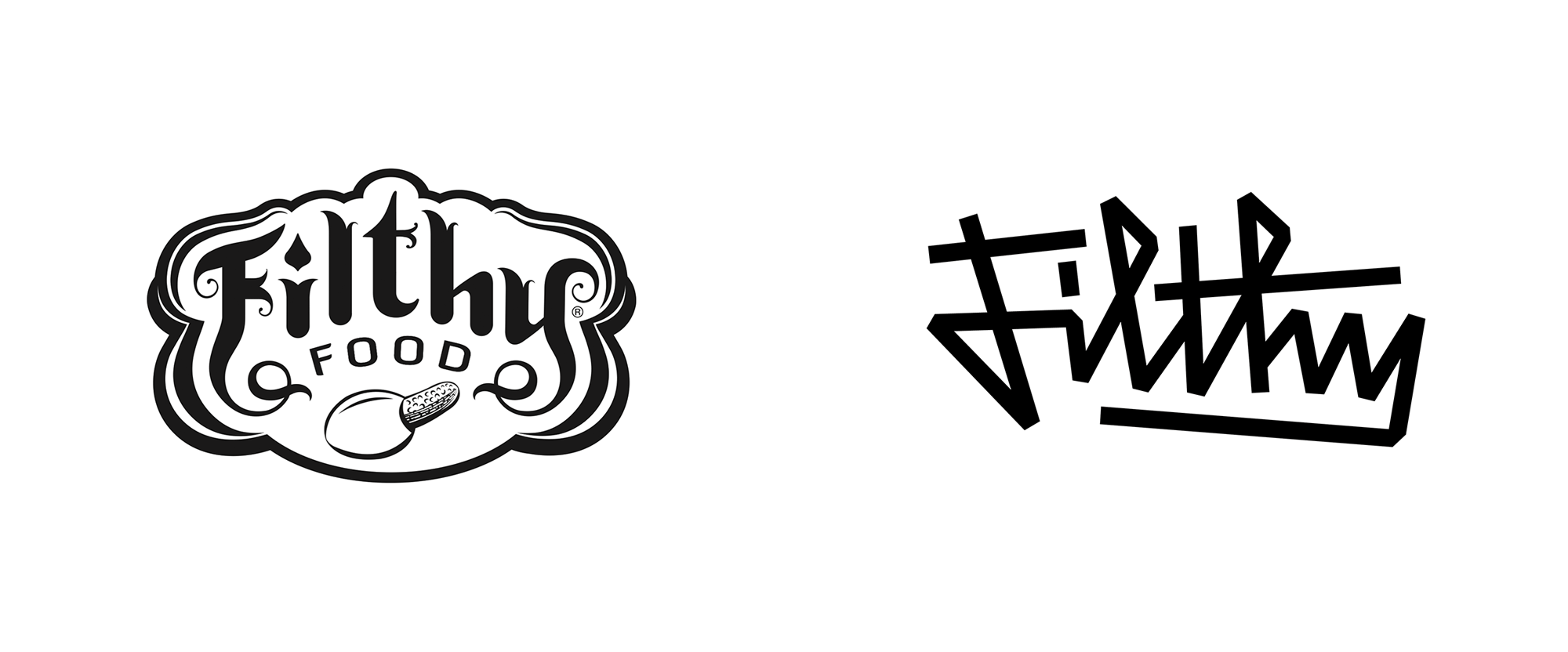 New Logo, Identity, and Packaging for Filthy Food by Mother Design