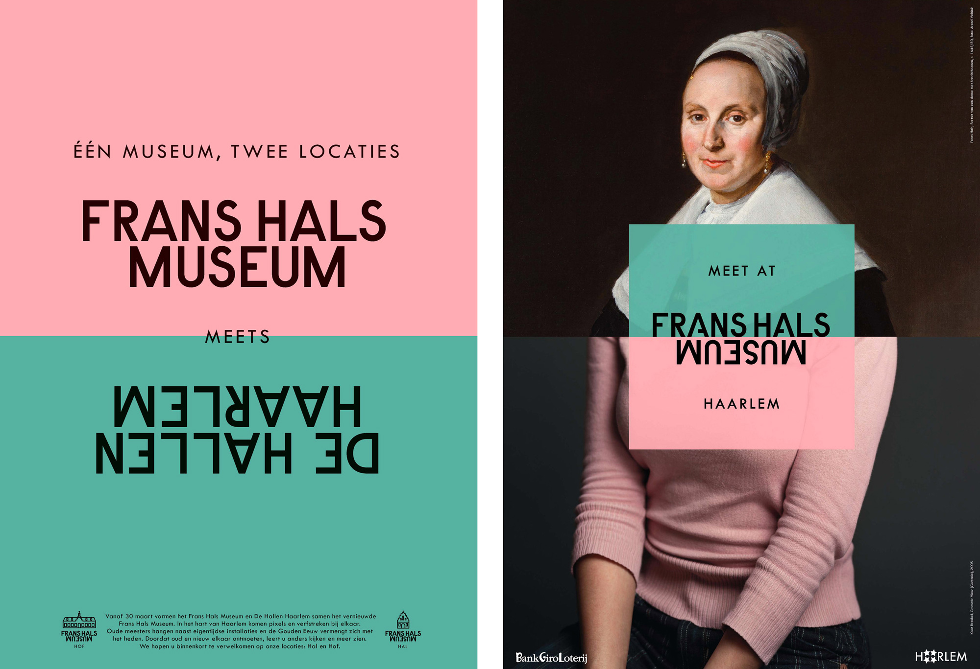 New Logo and Identity for Frans Hals Museum by KesselsKramer