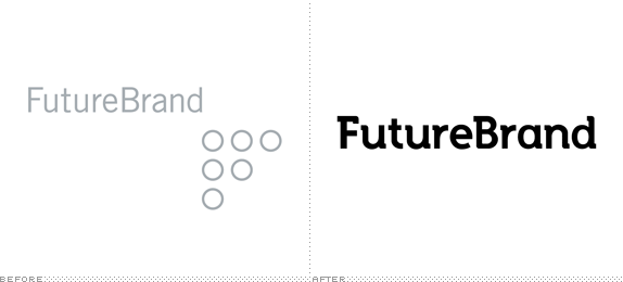 Futurebrand Logo, Before and After