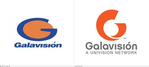Galavisión Logo, Before and After