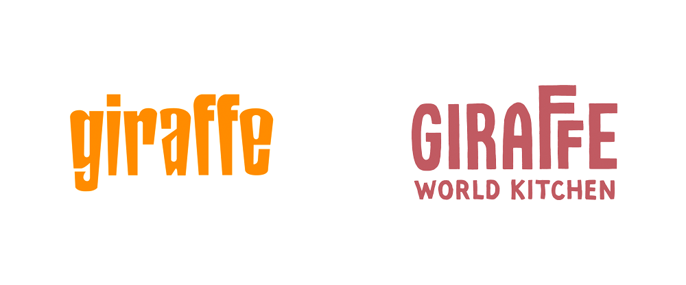 New Name, Logo, and Identity for Giraffe World Kitchen by Ragged Edge