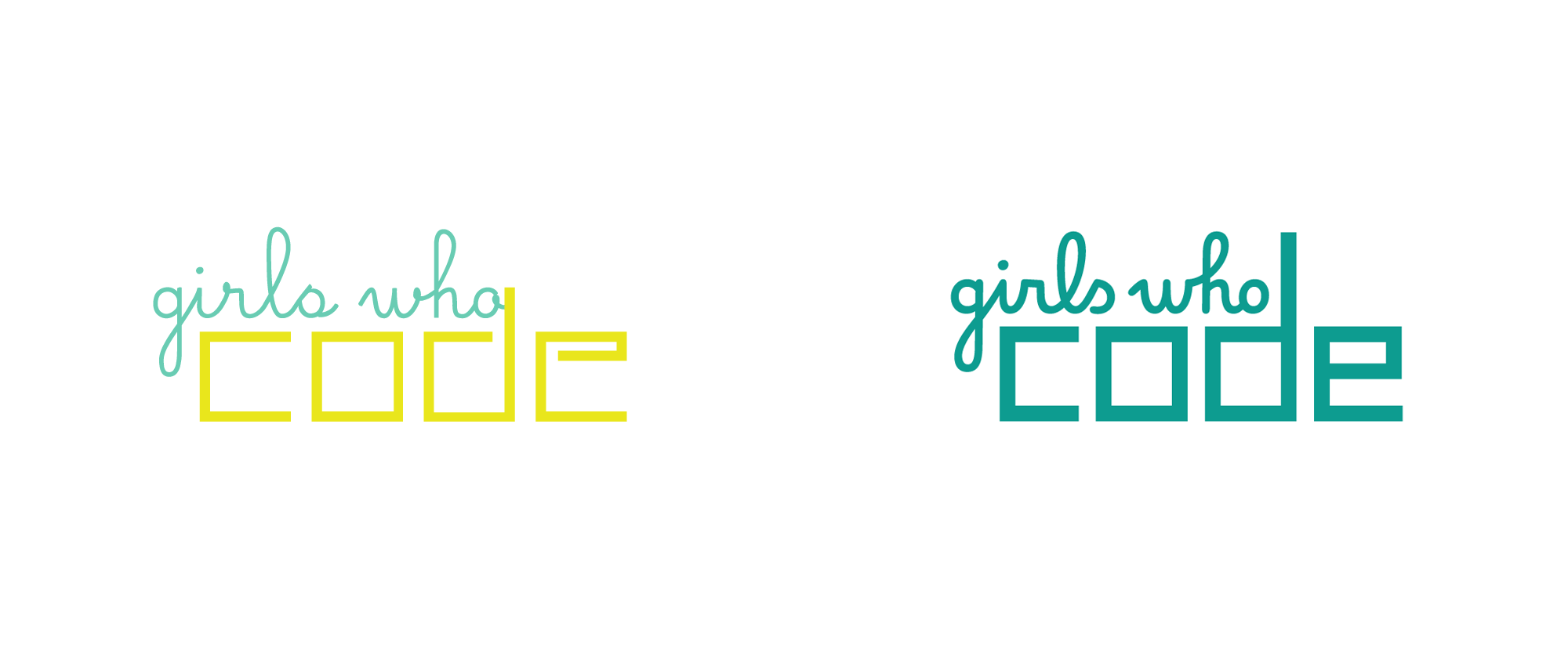New Logo and Identity for Girls Who Code by Hyperakt