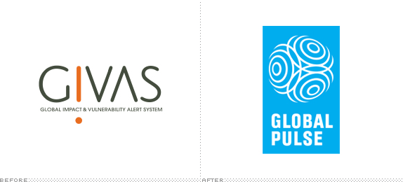 Global Pulse Logo, Before and After